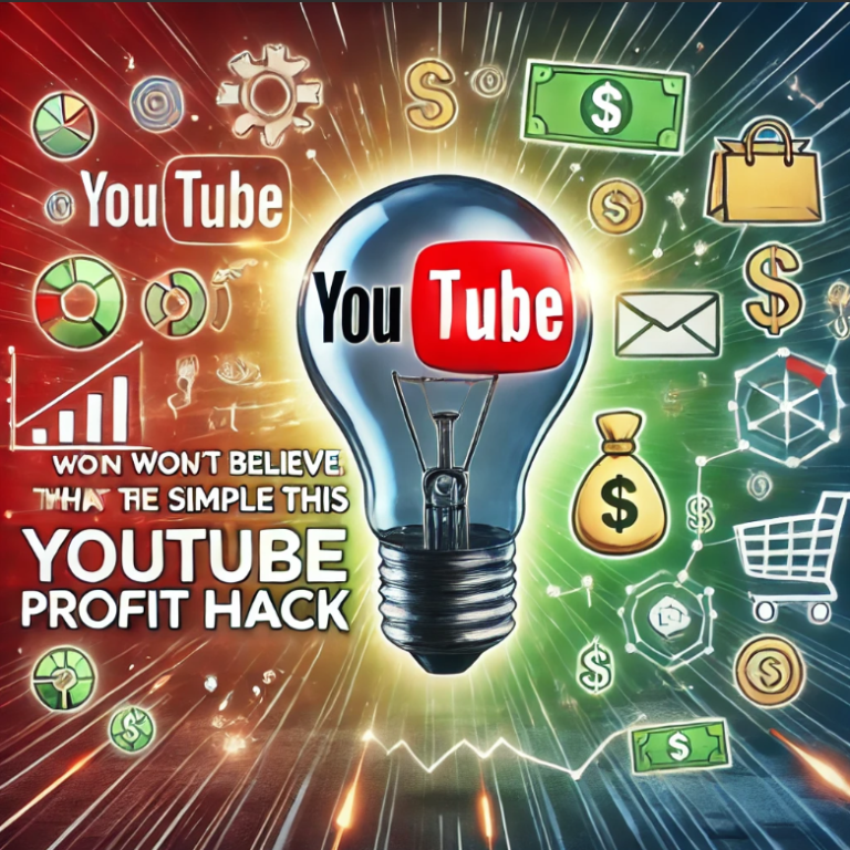 You Won’t Believe How Simple This YouTube Profit Hack Is