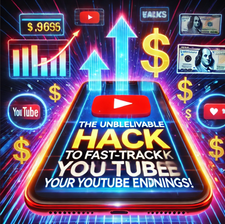 The Unbelievable Hack That Fast-Tracked My YouTube Earnings!