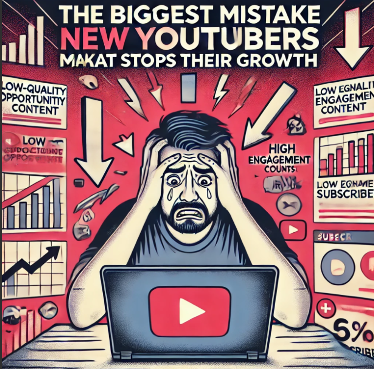 The Biggest Mistake New YouTubers Make That Stops Their Growth