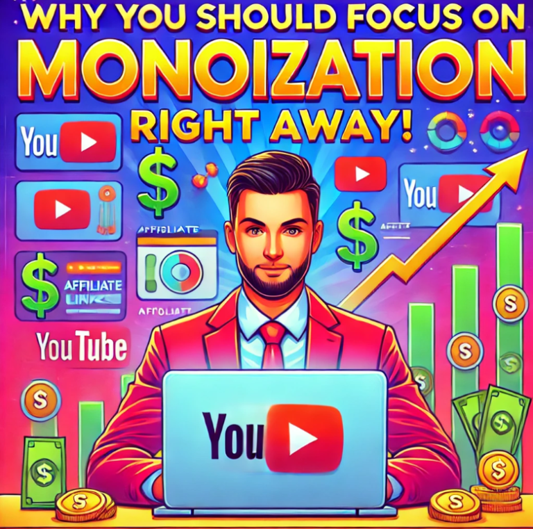 Why You Should Focus on Monetization Right Away!