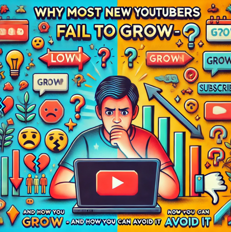 Why Most New YouTubers FAIL to Grow (And How You Can Avoid It